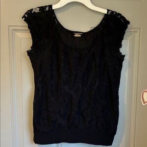 Perseption Midnight Lace Blouse